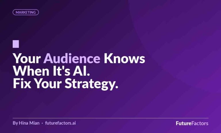 Your Audience Can Tell When It’s AI. Here’s How to Fix Your Content Strategy Before They Leave