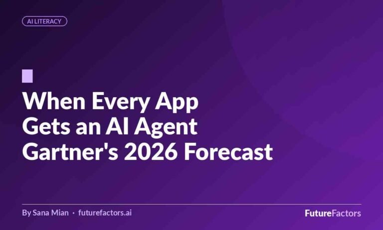 When Every App You Use Gets an AI Agent: What Gartner’s 2026 Forecast Means for Your Work