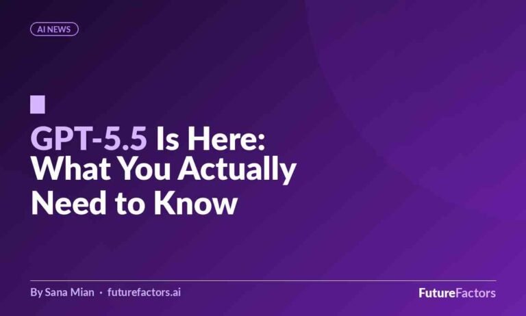 GPT-5.5 Is Here: What Business Professionals Actually Need to Know