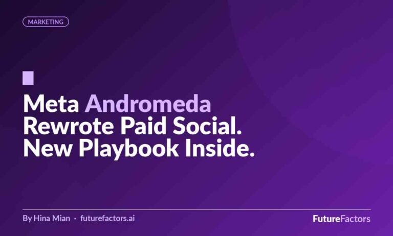 Meta Andromeda Has Rewritten Paid Social. Here’s What Every Advertiser Needs to Do Differently.