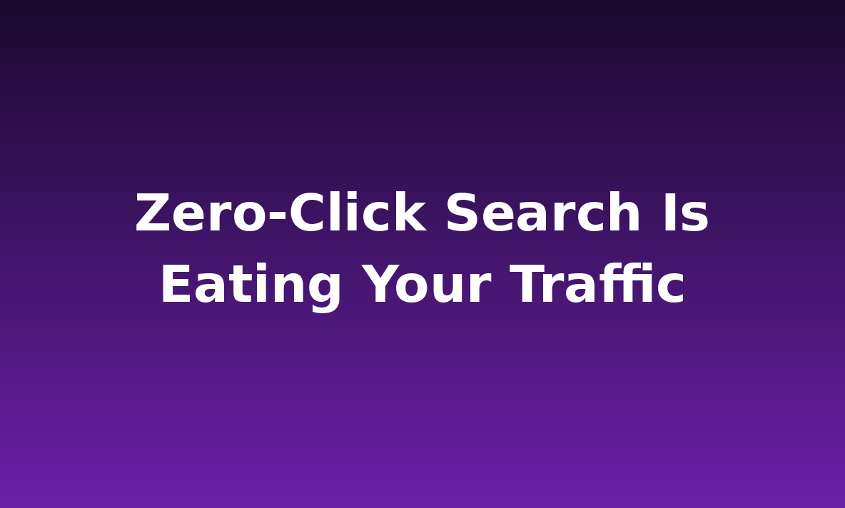 Zero-Click Search Strategy