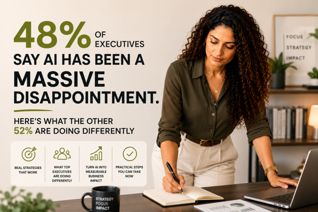 48% of Executives Say AI Has Been a Massive Disappointment
