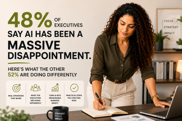 48% of Executives Say AI Has Been a Massive Disappointment