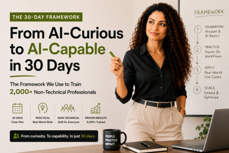 From AI-Curious to AI-Capable in 30 Days