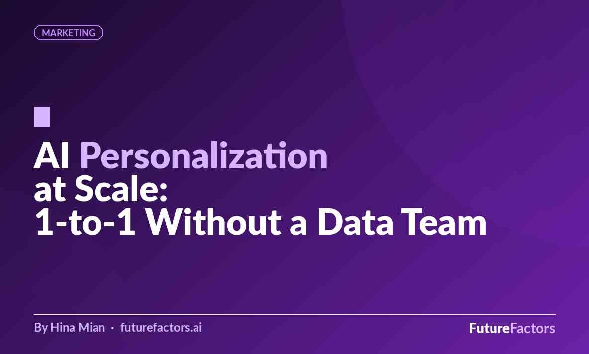 AI Personalization at Scale