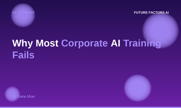Why Most Corporate AI Training Fails (And What 2,000+ Learners Taught Us About What Actually Works)