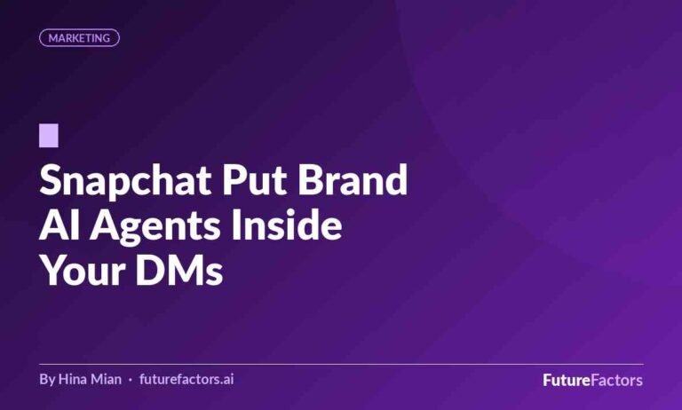 Snapchat Put Brand AI Agents Inside Your DMs. Is Conversational Advertising Actually Worth It?
