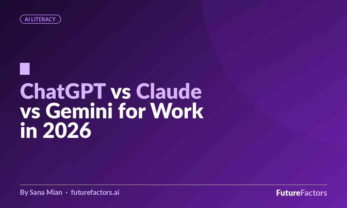 ChatGPT vs Claude vs Gemini: Which AI Should You Actually Use for Work in 2026?