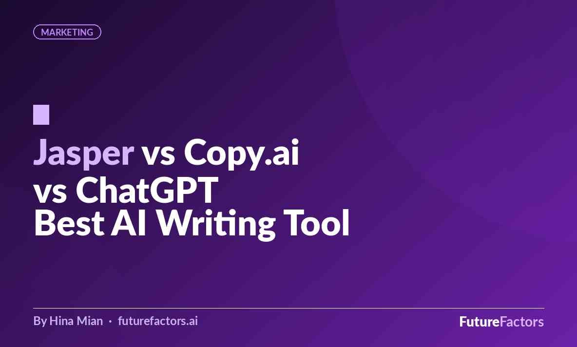 Jasper vs Copy.ai vs ChatGPT: The Best AI Writing Tool for Marketers in 2026