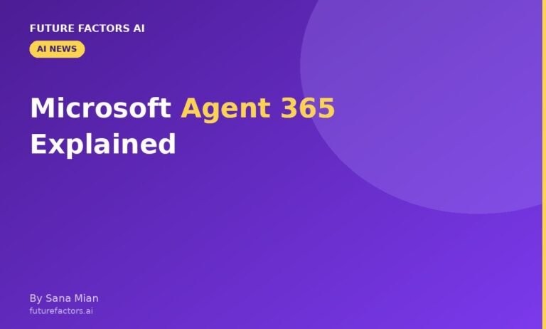 Microsoft Agent 365 Explained