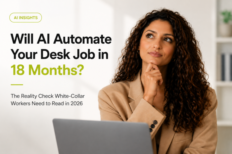 Will AI Automate Your Desk Job in 18 Months?