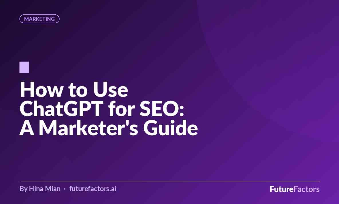 How to Use ChatGPT for SEO