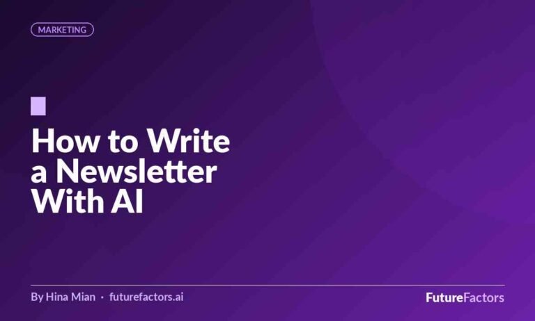 How to Write a Marketing Newsletter With AI (Without Sounding Like a Robot)