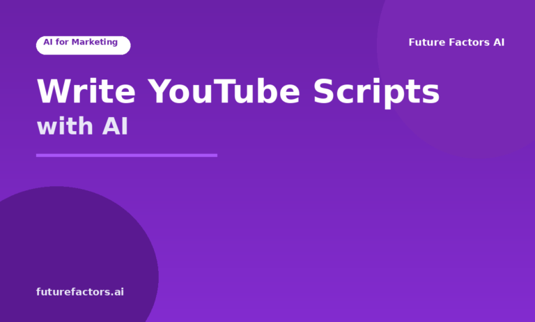 How to Write YouTube Video Scripts with AI