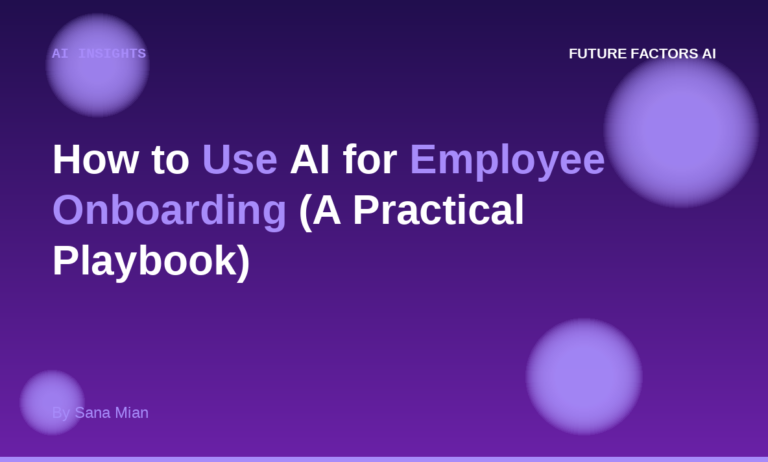 How to Use AI for Employee Onboarding (A Practical Playbook)