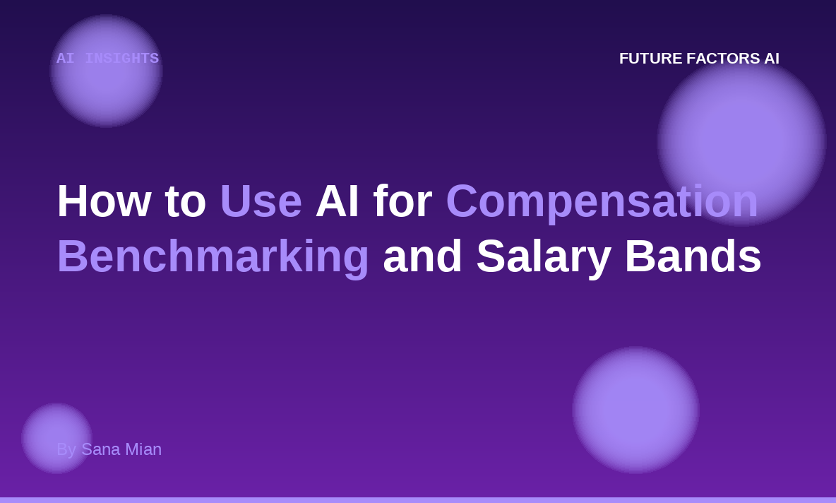 How to Use AI for Compensation Benchmarking