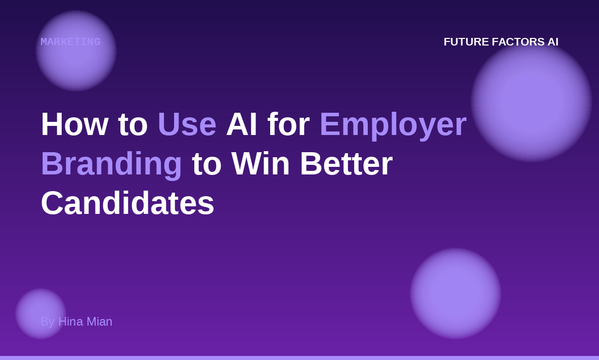 How to Use AI for Employer Branding