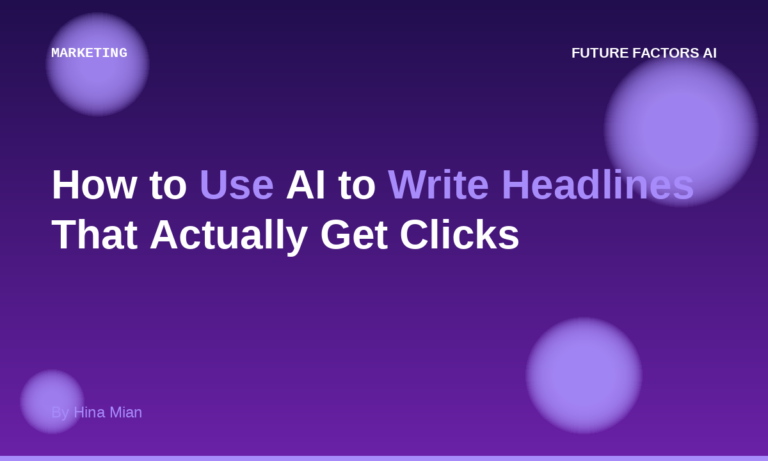How to Use AI to Write Headlines That Actually Get Clicks