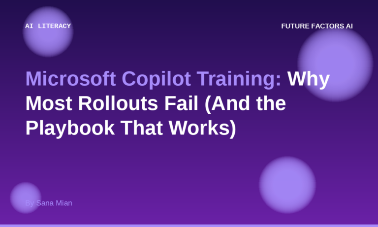 Microsoft Copilot Training: Why Most Rollouts Fail (And the Playbook That Works)