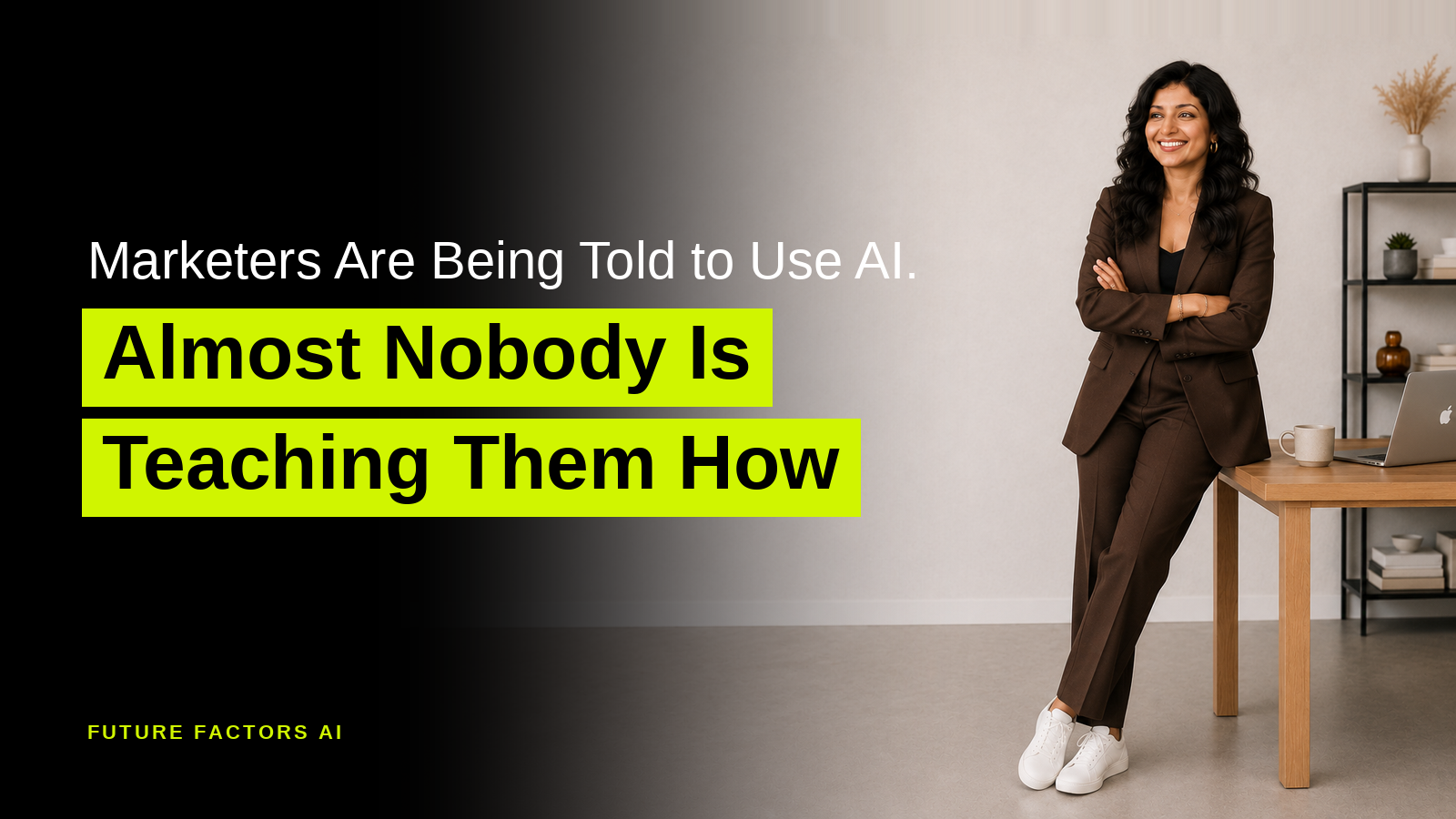 Marketers Are Being Told to Use AI. Almost Nobody Is Teaching Them How.