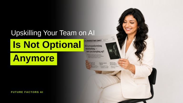 Upskilling Your Team on AI Is Not Optional Anymore - Hina Mian, Future Factors AI