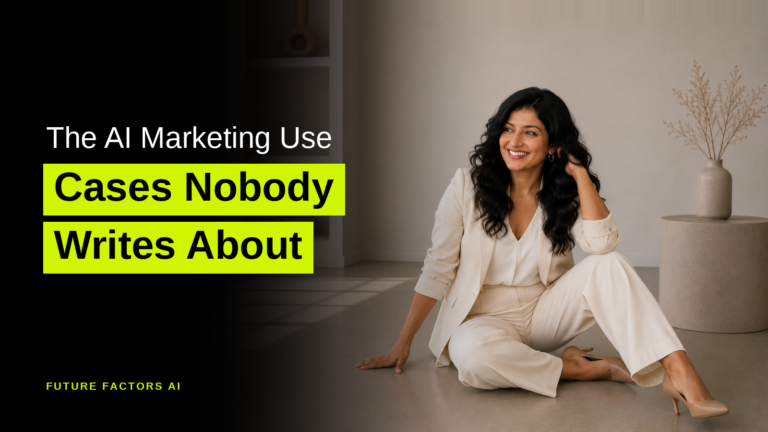 The AI Marketing Use Cases Nobody Writes About - Hina Mian, Future Factors AI