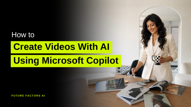 How to Create Videos With AI Using Microsoft Copilot - Hina Mian, Future Factors AI