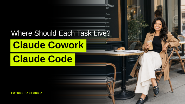 Where Should Each Task Live? Claude Cowork Claude Code - Hina Mian, Future Factors AI